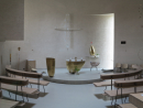Architektonické podlahy v novém kostele v Sazovicích