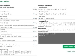 Chcete beton? Nyní můžete výběr betonu přesně specifikovat