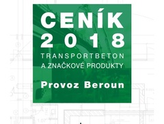 Nové ceníky ve skupině Českomoravský beton pro rok 2018