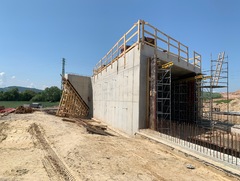 Výstavba nových úseků dálnice D6 plynule pokračuje