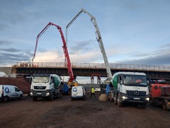 Výstavba nových úseků dálnice D6 plynule pokračuje