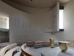 Architektonické podlahy v novém kostele v Sazovicích 